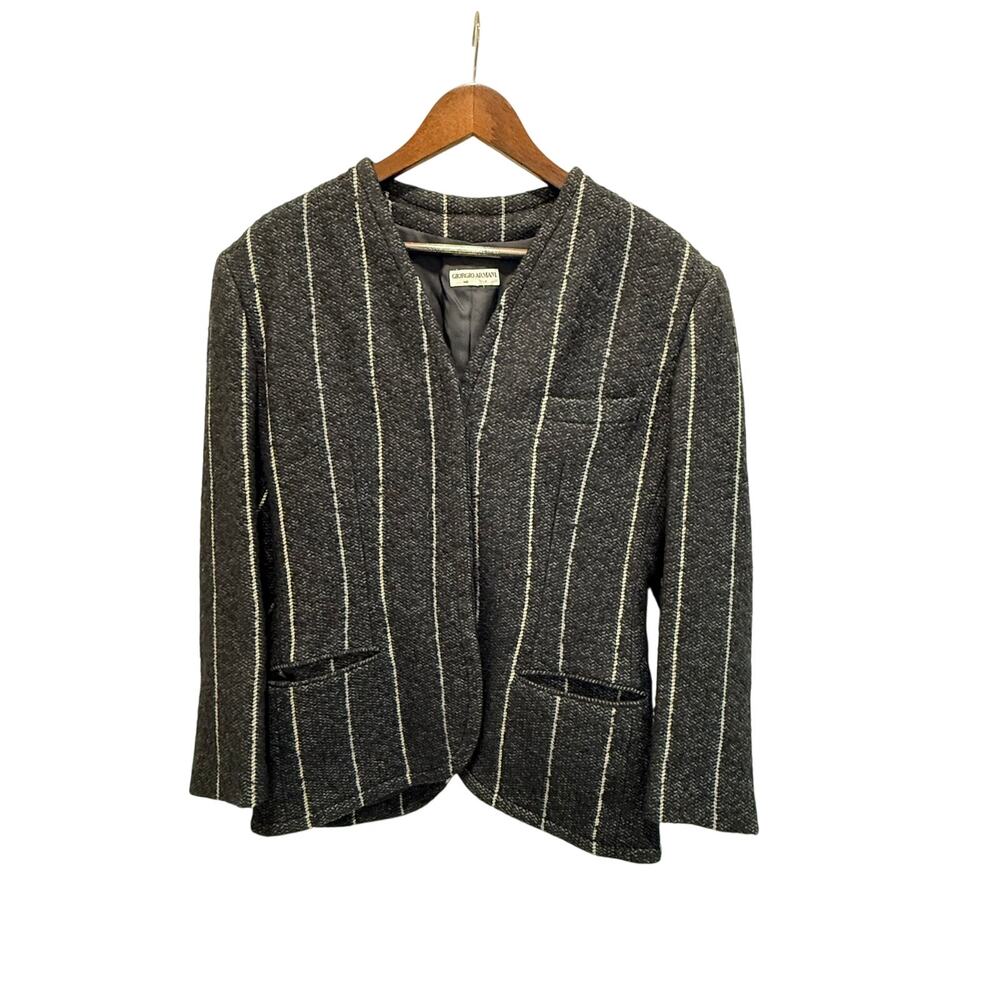 Georgio Armani Vintage Wool Blazer Size 46